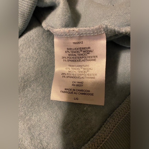 Mondetta Ladies' Lightweight Crewneck soft blue - Picture 9 of 11